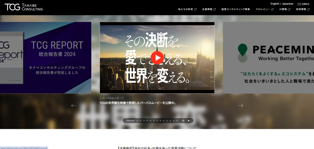 株式会社タナベコンサルティンググループ